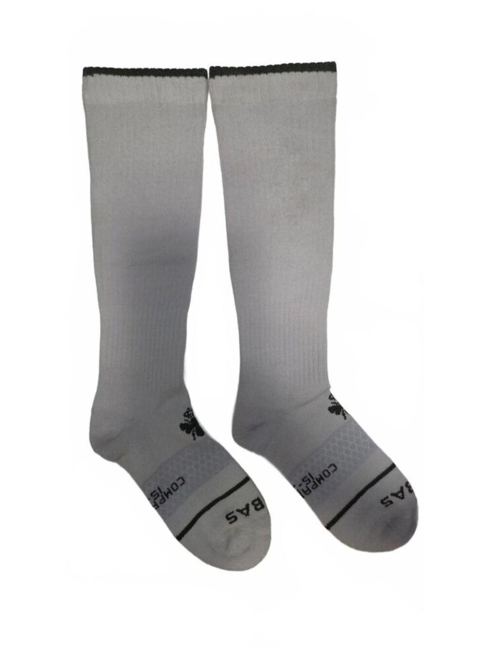 Bombas Merino Wool Knee High Compression Socks Womens Medium 1-pair Grey NEW